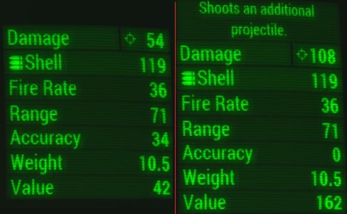 Expected damage comparison