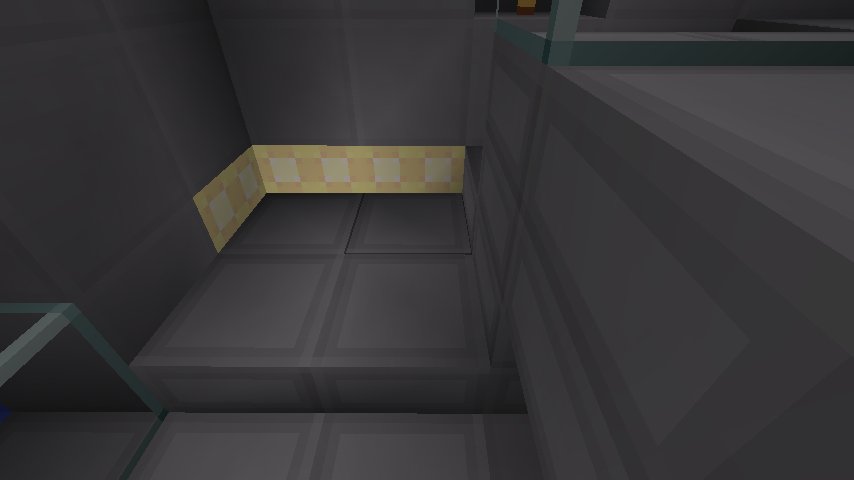 Raise your floor using stone slabs, and place glowstone at the lowest level around the edges, so that only half of it shows